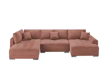 Wohnlandschaft Lemmon Mikrofaser Rot rechts