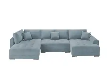 Wohnlandschaft Lemmon Mikrofaser Grau rechts