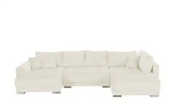 Wohnlandschaft Lemmon Cordstoff Beige links
