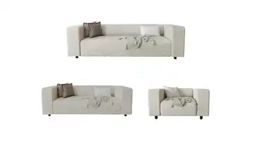 S-STYLE Polstergarnitur 3+2+1  Oskar