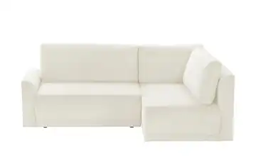 Ecksofa mit Schlaffunktion Malyn rechts Beige