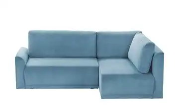 Ecksofa mit Schlaffunktion Malyn rechts Blau