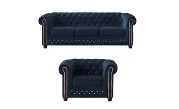 S-STYLE Polestergarnitur 3+1  