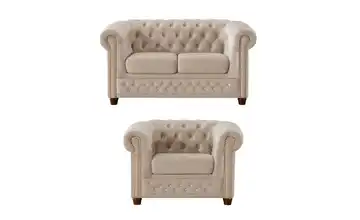 S-STYLE Polstergarnitur 2+1 Beige