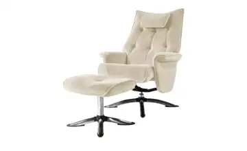 Relaxsessel Emilia Beige Mikrofaser