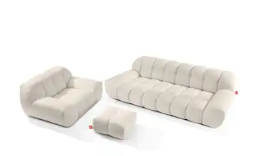 KONSIMO Polstermöbel 3er-Set  