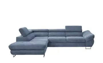 Polsterecke Berit Blau Blau links