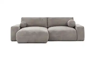 S-STYLE Ecksofa links Taupe