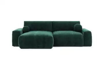 S-STYLE Ecksofa links Grün