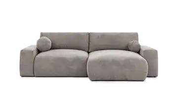 S-STYLE Ecksofa rechts Taupe