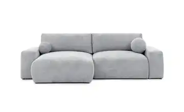 S-STYLE Ecksofa links Hellgrau