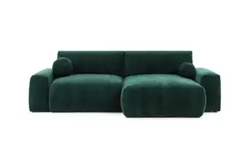 S-STYLE Ecksofa rechts Grün