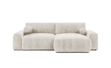 S-STYLE Ecksofa rechts Beige
