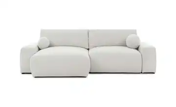 S-STYLE Ecksofa links Creme