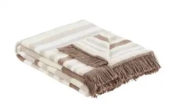 LAVIDA Jacquard-Decke "Streifen"