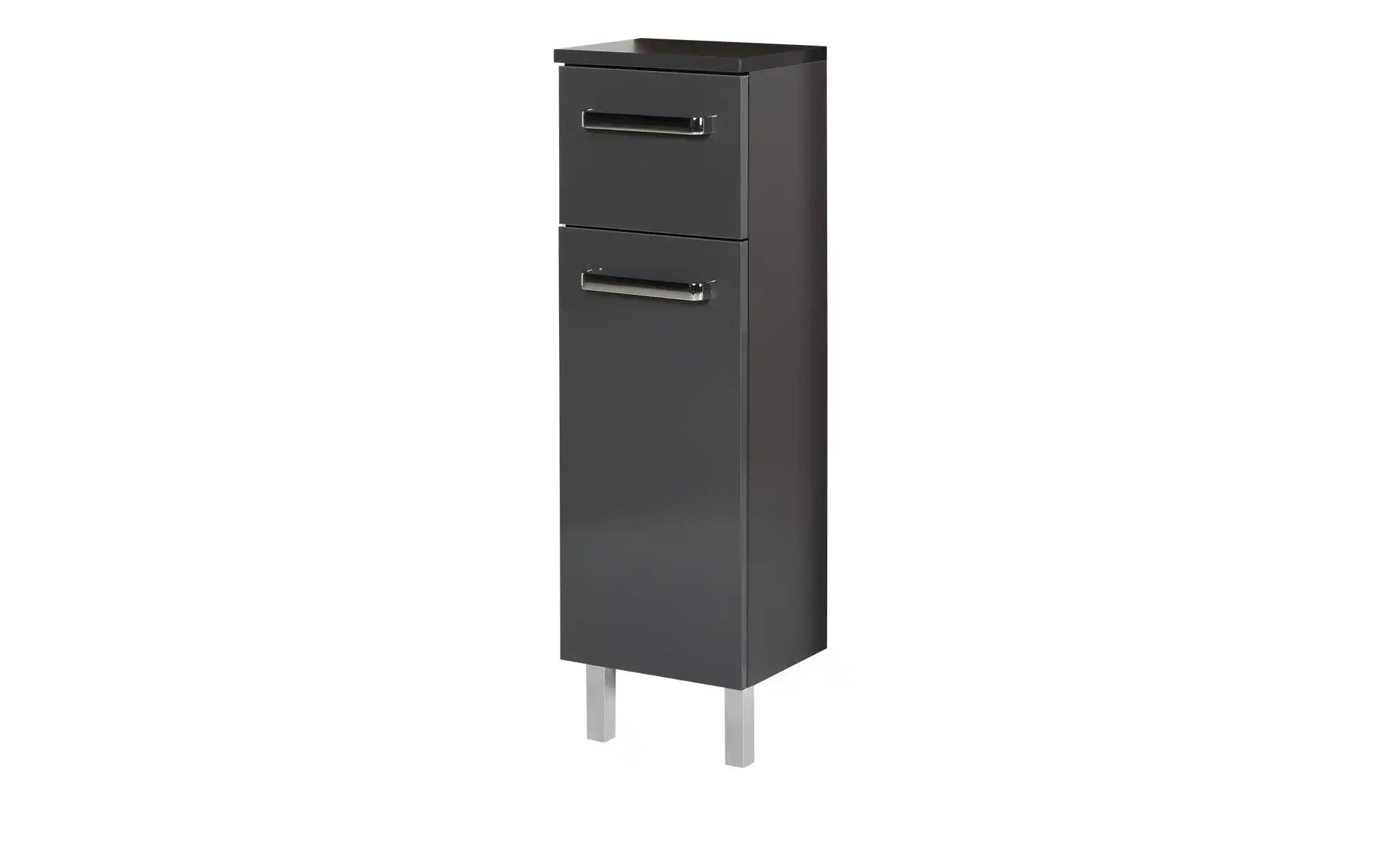 Badschrank Murau | grau | Maße (cm): B: 25 H: 81 T: 20.0 Badmöbel > Badschränke > Bad-Unterschränke - Sconto Image