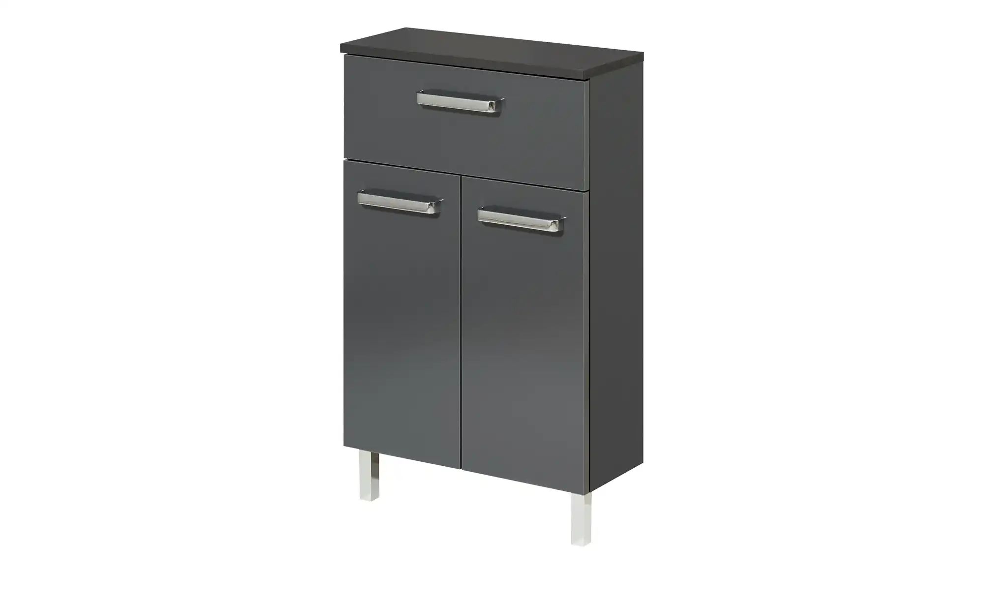 Bad-Unterschrank  Murau ¦ grau ¦ Maße (cm): B: 50 H: 81 T: 20.0 Badezimmer > Badschränke > Bad-Unterschränke - Sconto