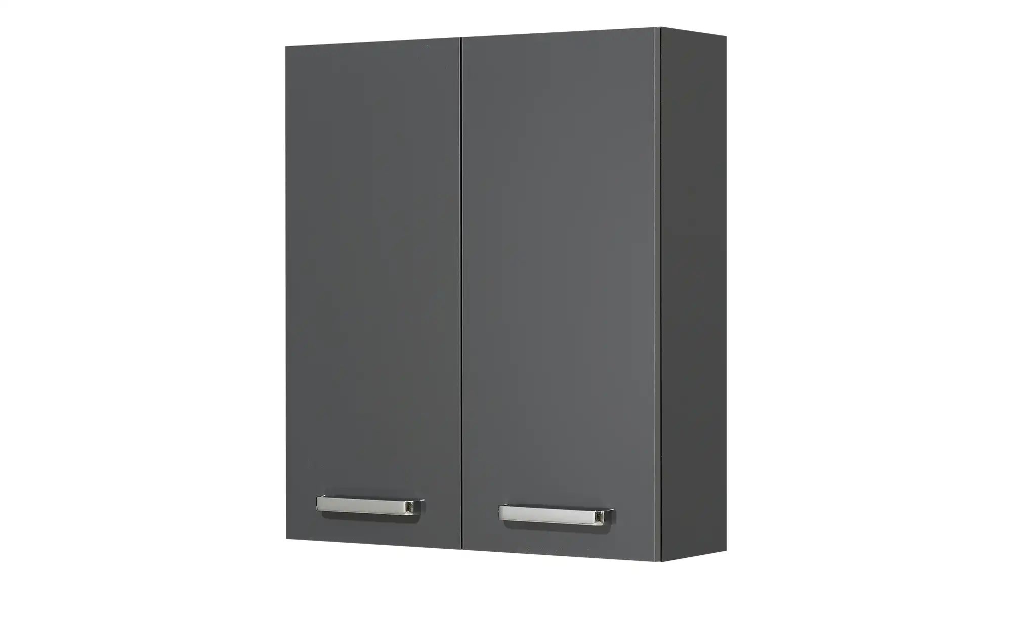 Bad-Wandschrank Murau | grau | Maße (cm): B: 60 H: 70 T: 20.0 Badmöbel > Badschränke > Bad-Hängeschränke - Sconto Image