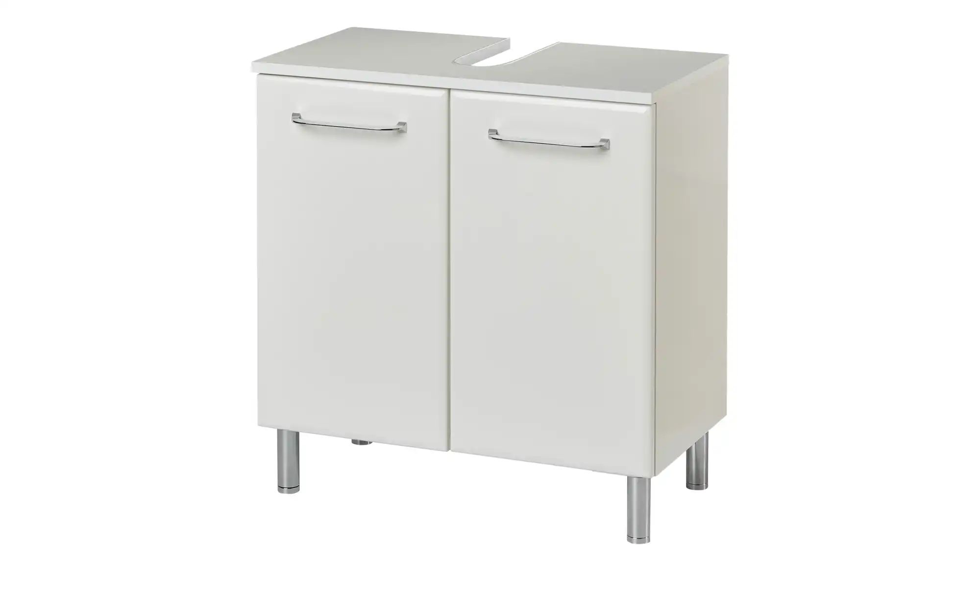 Waschbeckenunterschrank Friesach | weiß | Maße (cm): B: 60 H: 53 T: 33.0 Badmöbel > Badschränke > Waschbeckenunterschränke - Sconto Image