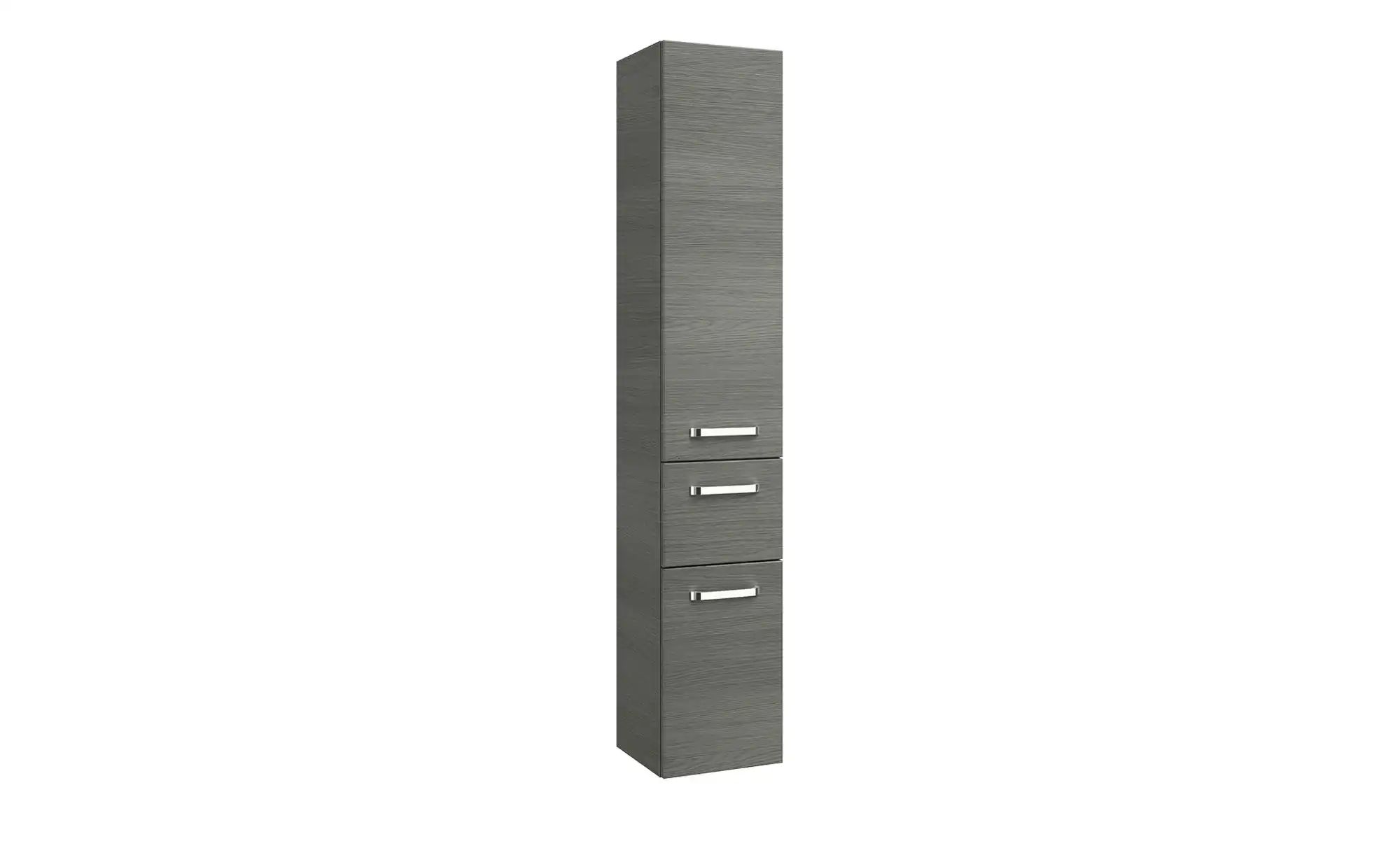 Hochschrank Hard | grau | Maße (cm): B: 30 H: 168 T: 33.0 Badmöbel > Badschränke > Bad-Hochschränke - Sconto Image