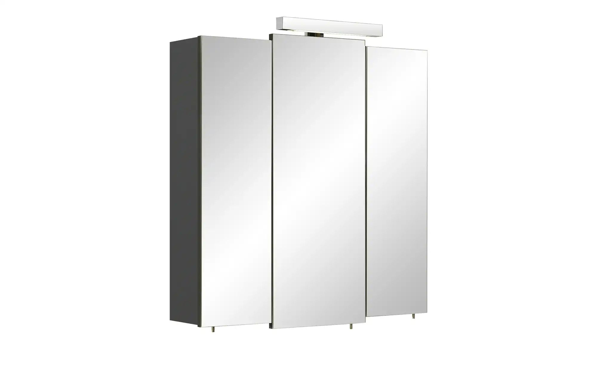 Spiegelschrank 3-türig Murau | grau | Maße (cm): B: 83 H: 73 T: 20.0 Badmöbel > Badschränke > Spiegelschränke - Sconto Image