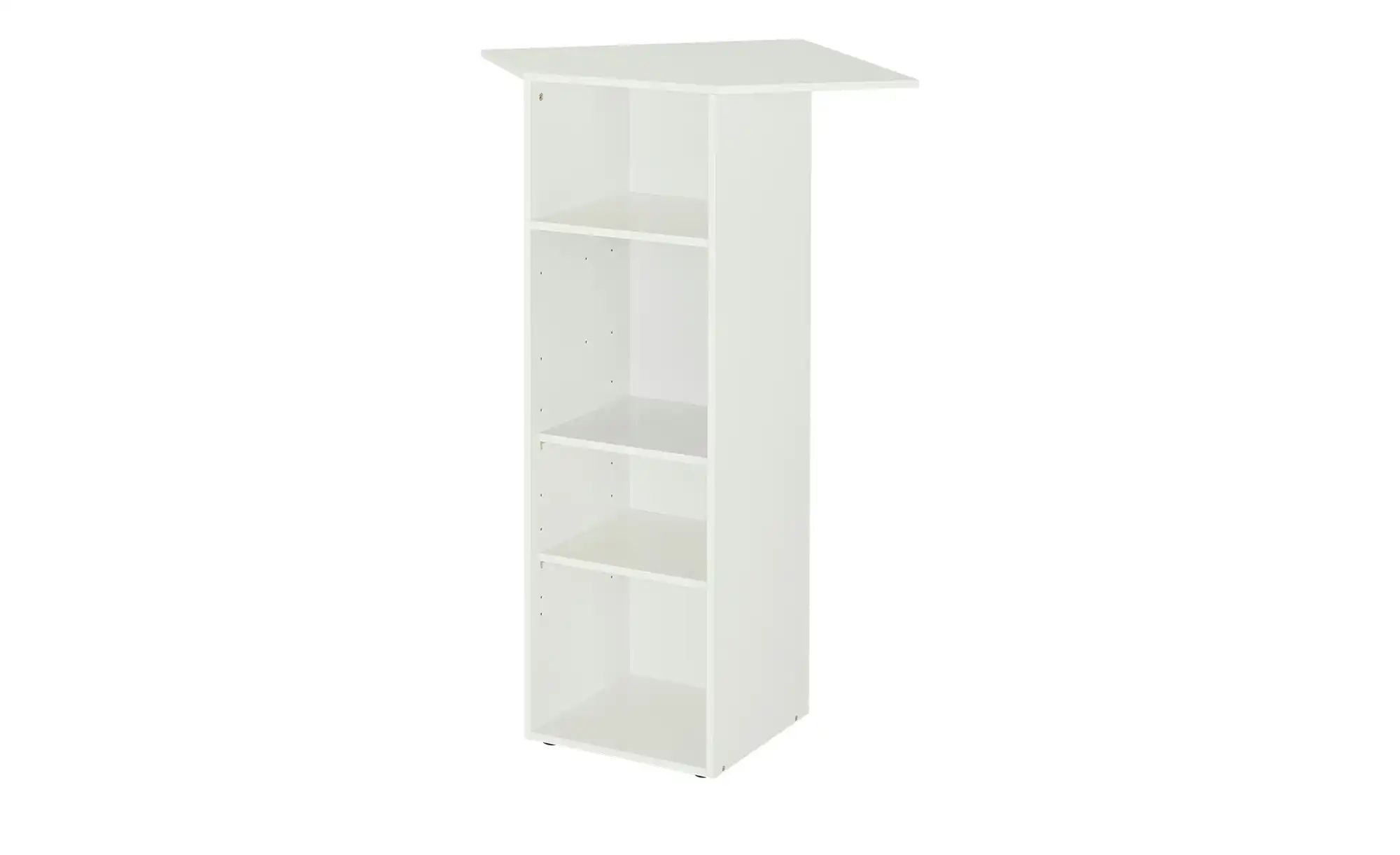 Eckregal Multischrank-System | weiß | Maße (cm): B: 66 H: 126 T: 66.0 Regale > Eckregale - Sconto Image