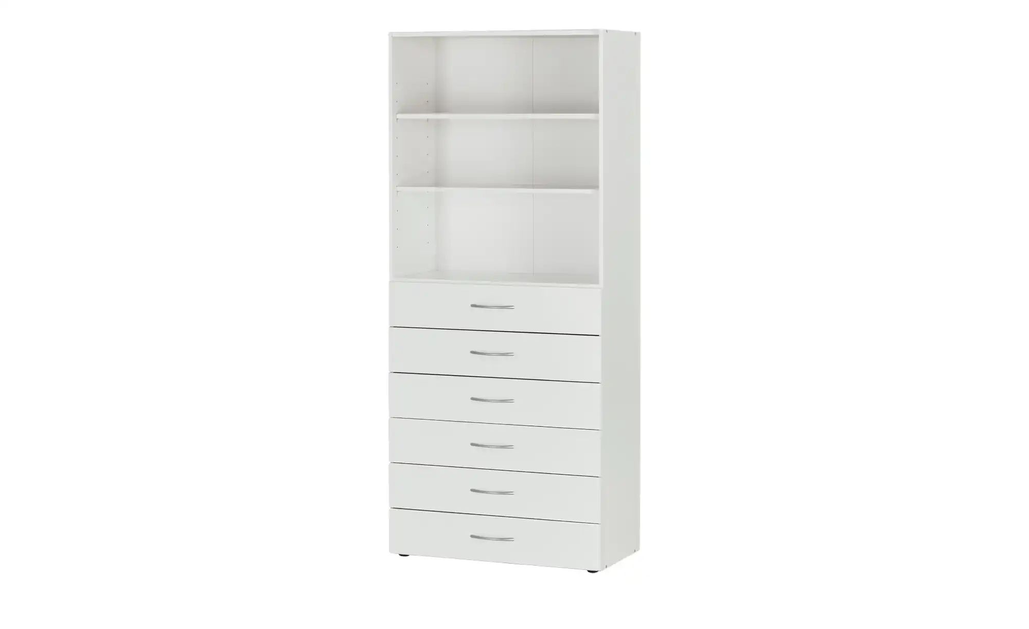 Regal Multischrank-System | weiß | Maße (cm): B: 80 H: 185 T: 40.0 Regale > Bücherregale - Sconto Image
