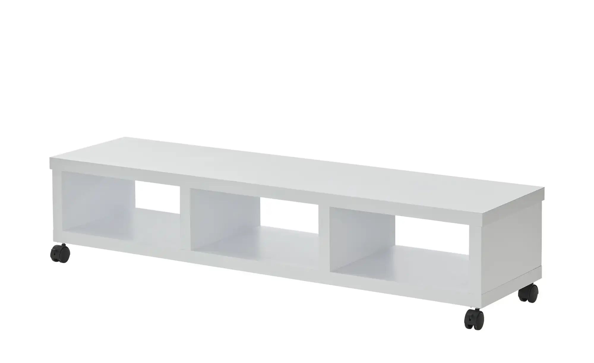 TV-Lowboard | weiß | Maße (cm): B: 150 H: 33,5 T: 39.0 Kommoden & Sideboards > Lowboards & TV-Tische - Sconto Image