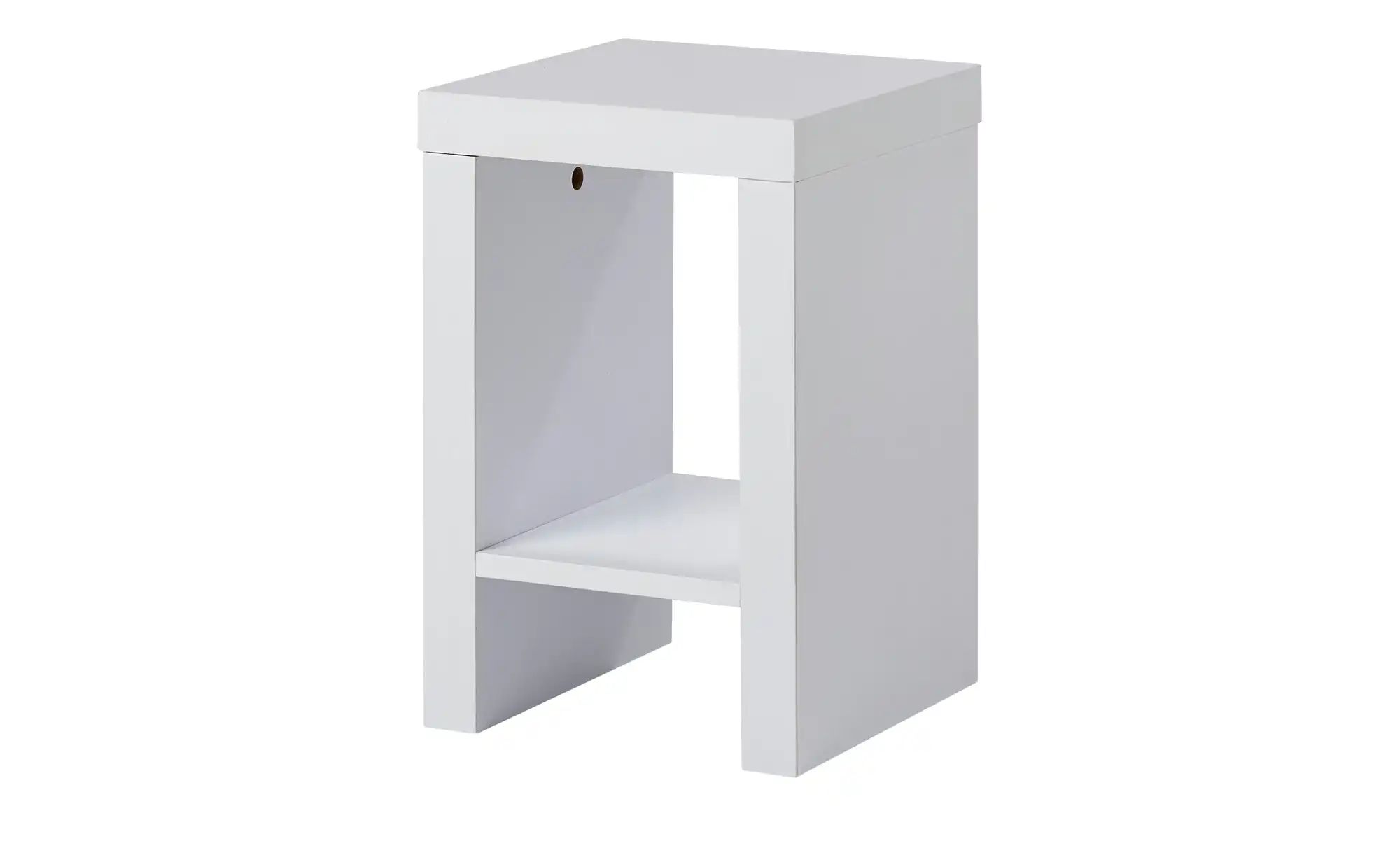 Blumenständer Rhodos | weiß | Maße (cm): B: 25 H: 40 T: 25.0 Tische > Beistelltische - Sconto Image