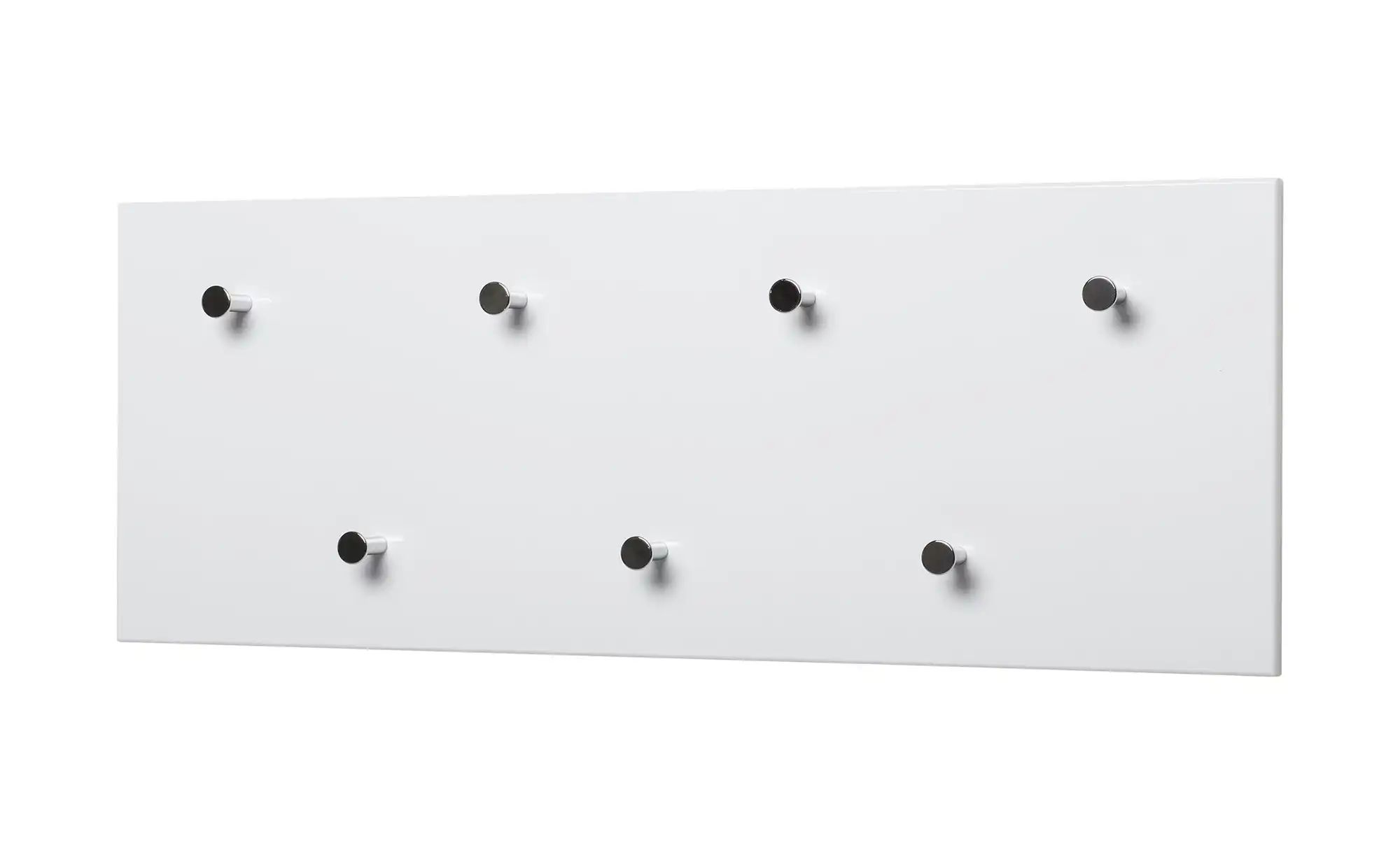 Garderobenpaneel Lesa | weiß | MDF-Platte | Maße (cm): B: 80 H: 30 T: 5.5 Kurze Lieferzeit > Garderobe kurze Lieferzeit > Garderoben & Paneele kurze Lieferzeit - Sconto Image