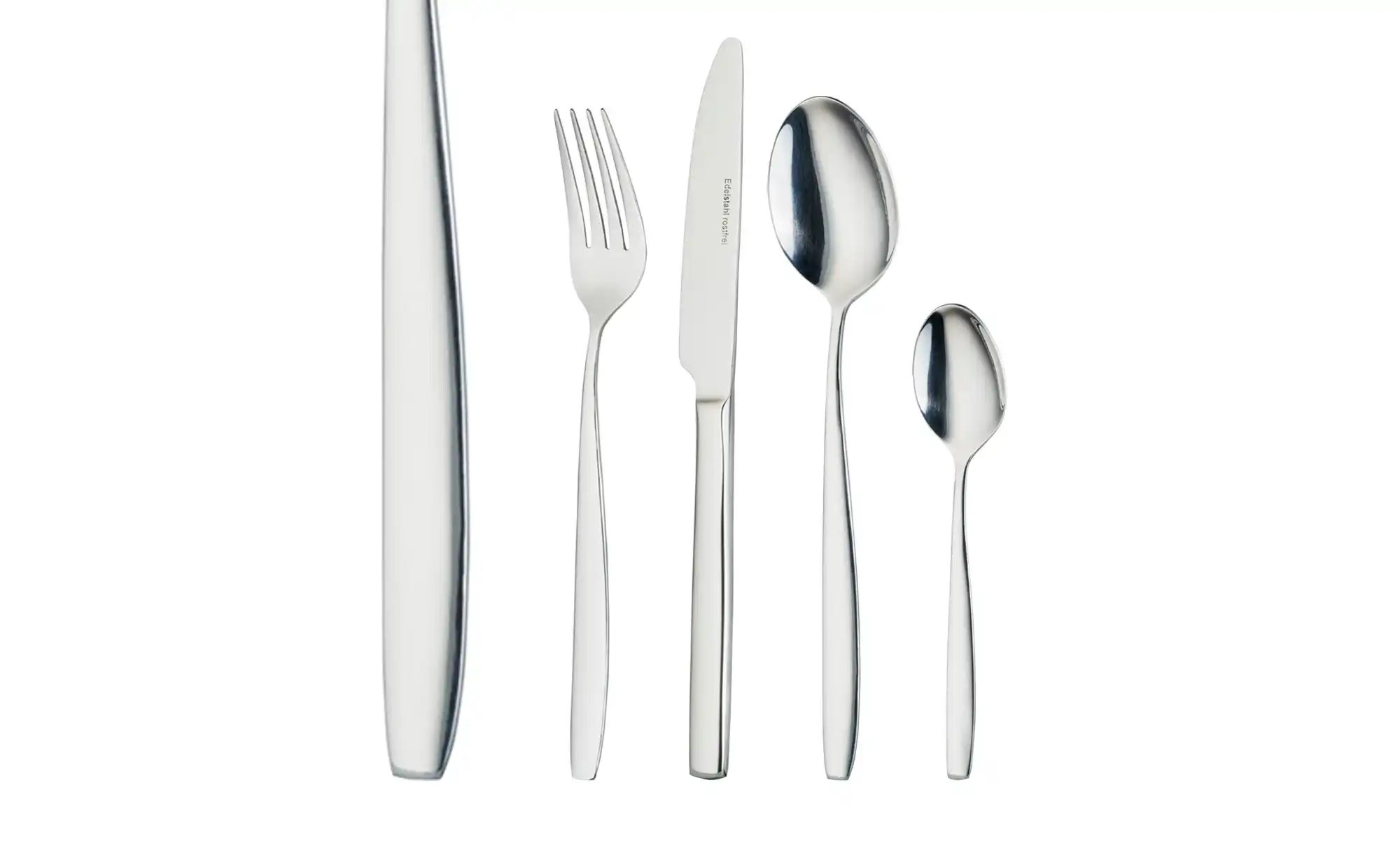 KHG Besteckset 24-teilig "711" | silber | Edelstahl Geschirr & Besteck > Bestecksets - Sconto Image