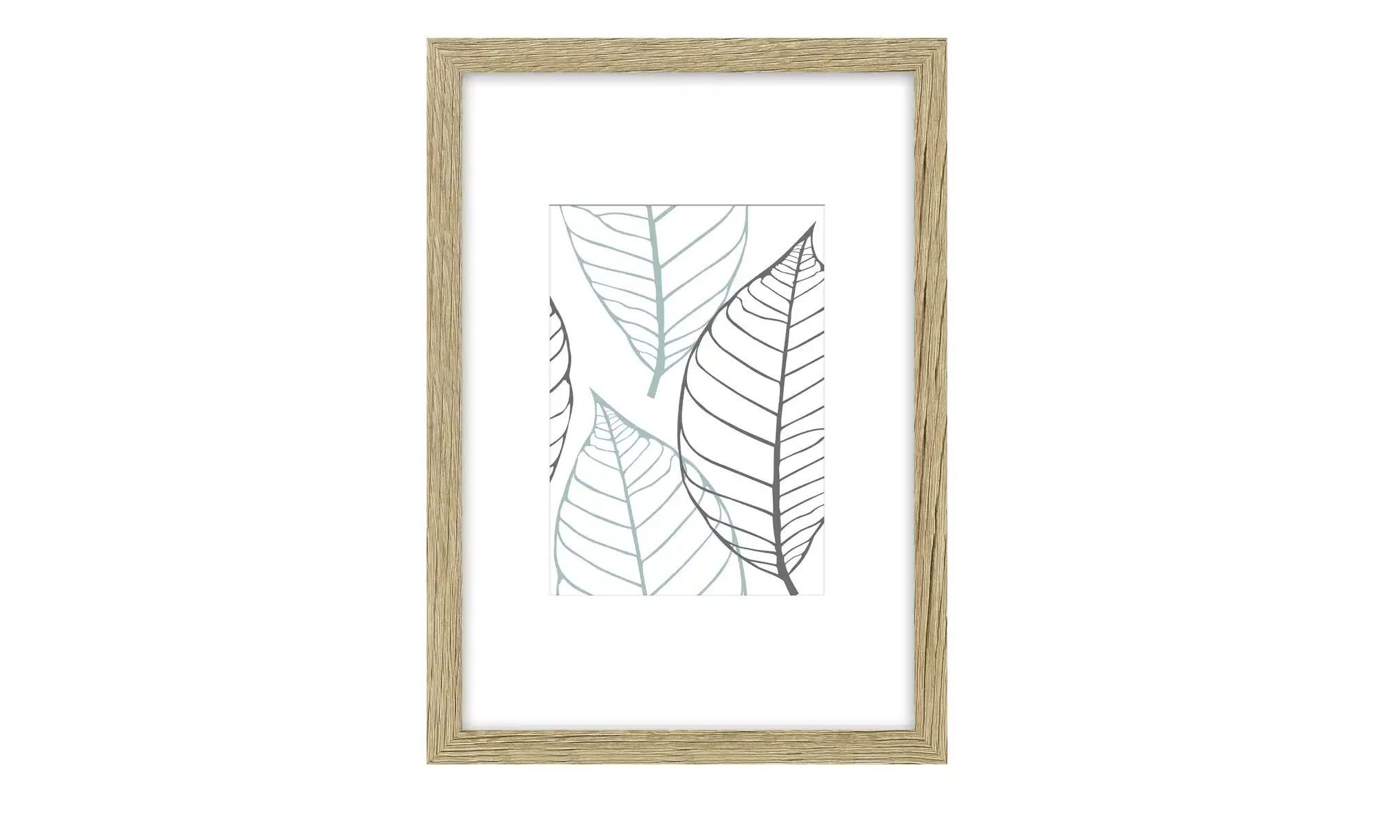 Holzbilderrahmen 21x30 cm Iceland | holzfarben | Holzwerkstoff | Maße (cm): B: 23 H: 32 T: 2.8 Dekoration > Bilderrahmen - Sconto Image