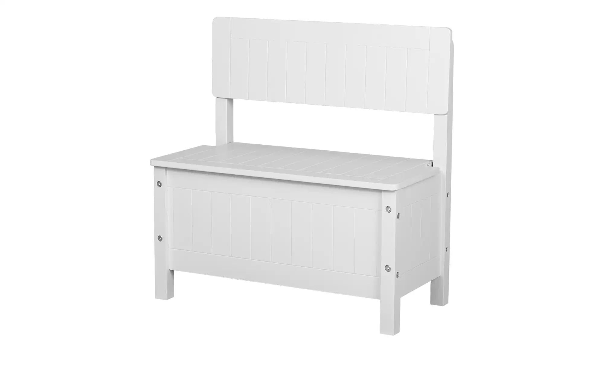 Kindertruhenbank Landhaus | weiß | Maße (cm): B: 57 H: 59 T: 29.0 Babyzimmer & Kinderzimmer > Kinderzimmermöbel > Kindersitzgruppen - Sconto Image