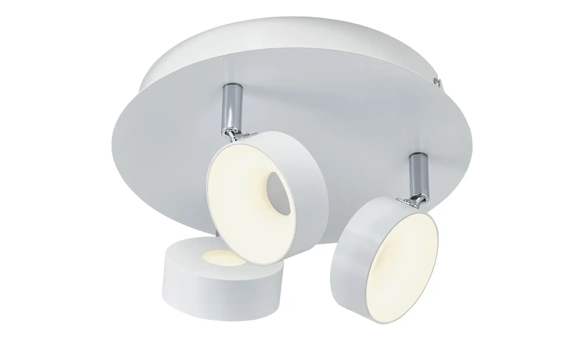 KHG LED Spot 3-flammig | weiß | Maße (cm): H: 15 Ø: 24.0 Lampen & Leuchten > Deckenlampen - Sconto Image