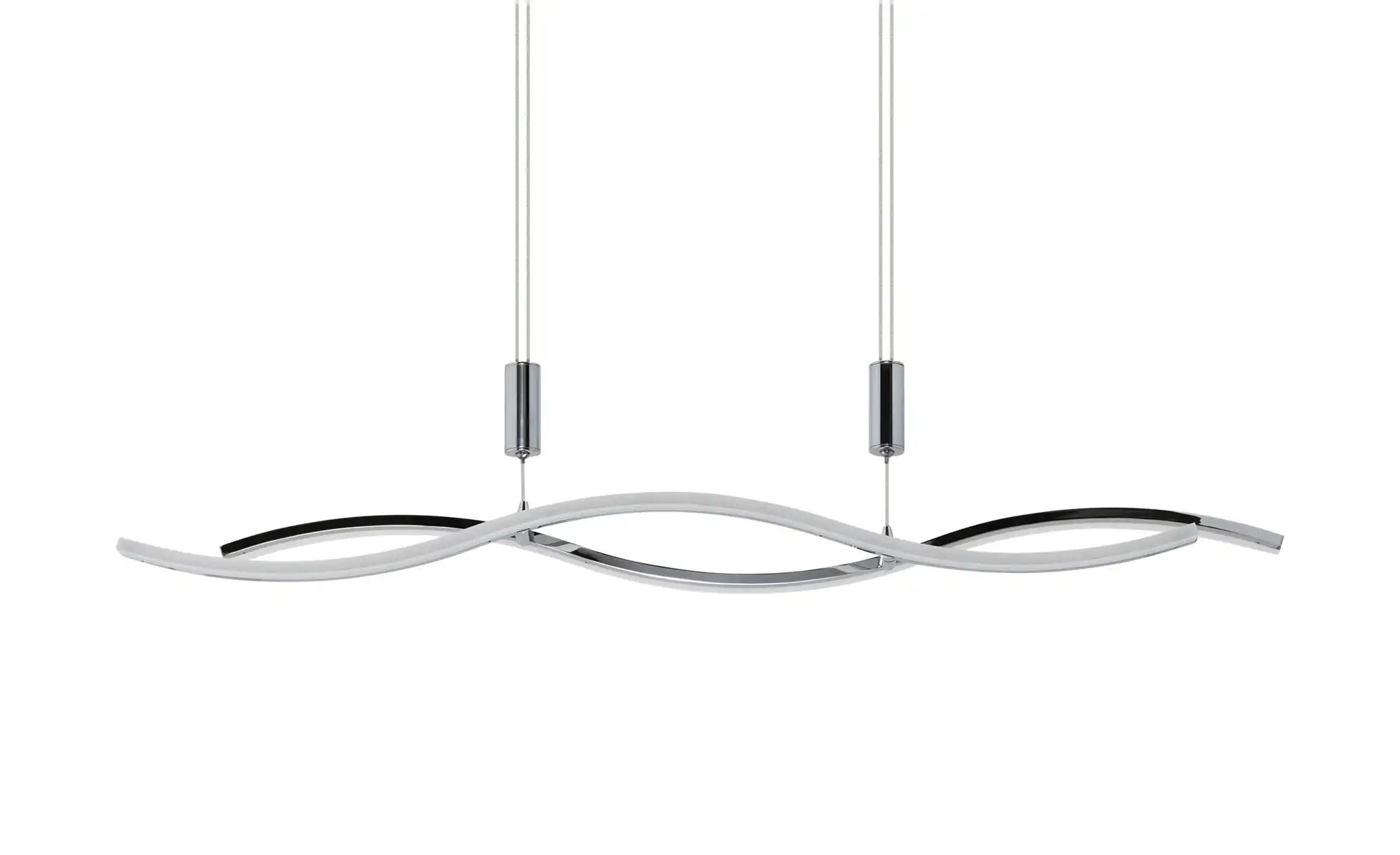 KHG LED Pendelleuchte 2-flammig | silber | Maße (cm): B: 108 H: 150 T: 8.0 Lampen & Leuchten > Hängeleuchten - Sconto Image