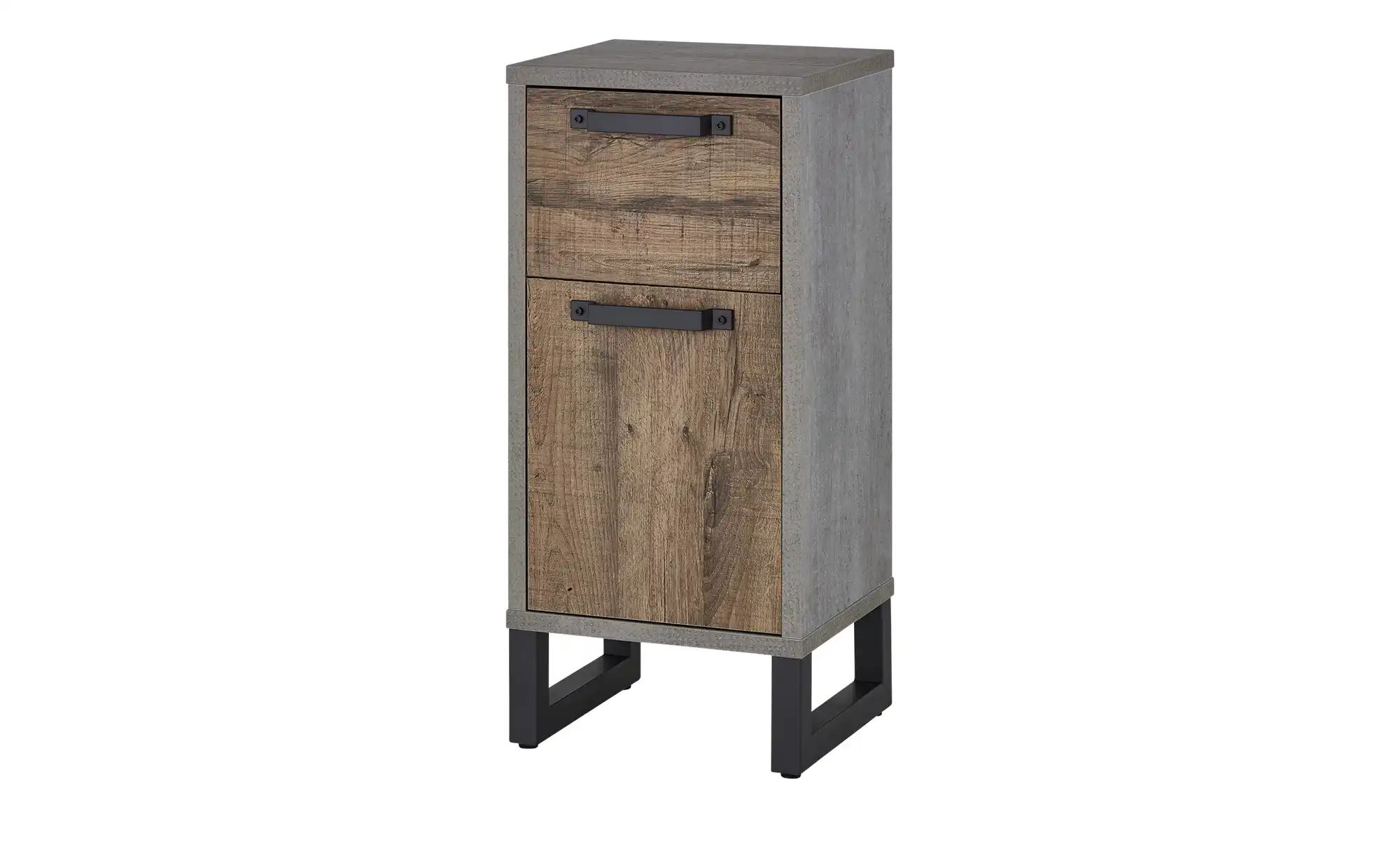 Unterschrank Leonding | holzfarben | Maße (cm): B: 40 H: 87 T: 35.0 Badmöbel > Badschränke > Bad-Unterschränke - Sconto Image