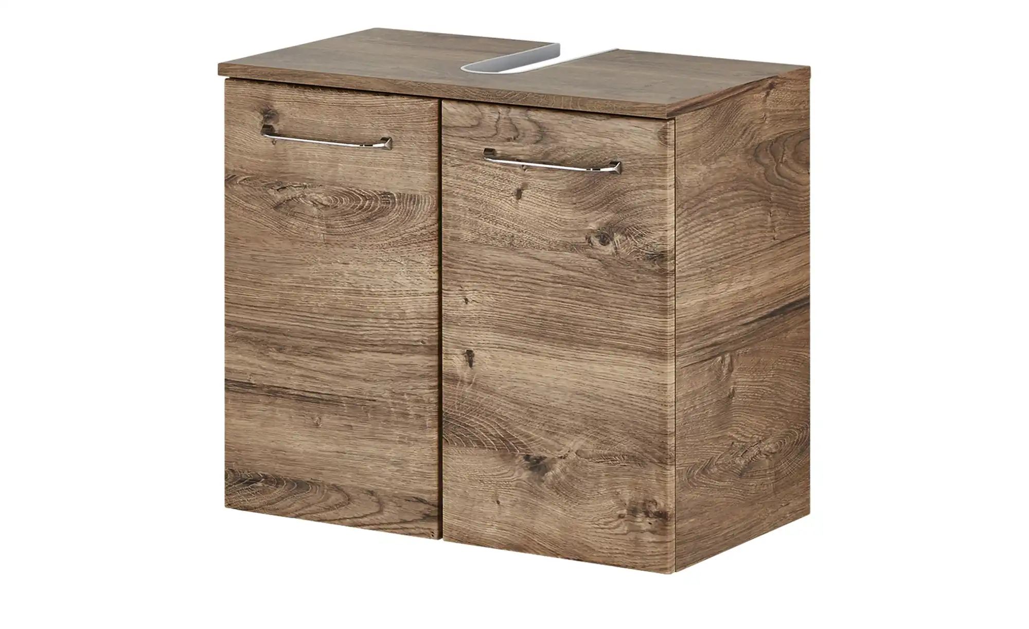 Waschbeckenunterschrank Friesach | holzfarben | Maße (cm): B: 60 H: 53 T: 33.0 Badmöbel > Badschränke > Waschbeckenunterschränke - Sconto Image