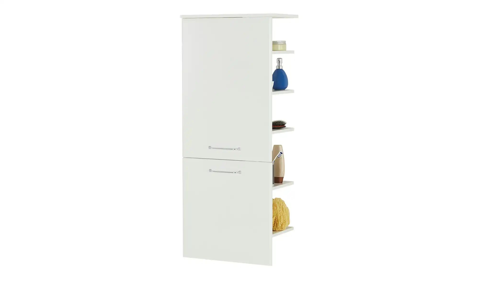 Midischrank Friesach | weiß | Maße (cm): B: 50 H: 123 T: 33.0 Badmöbel > Badschränke > Bad-Hochschränke - Sconto Image