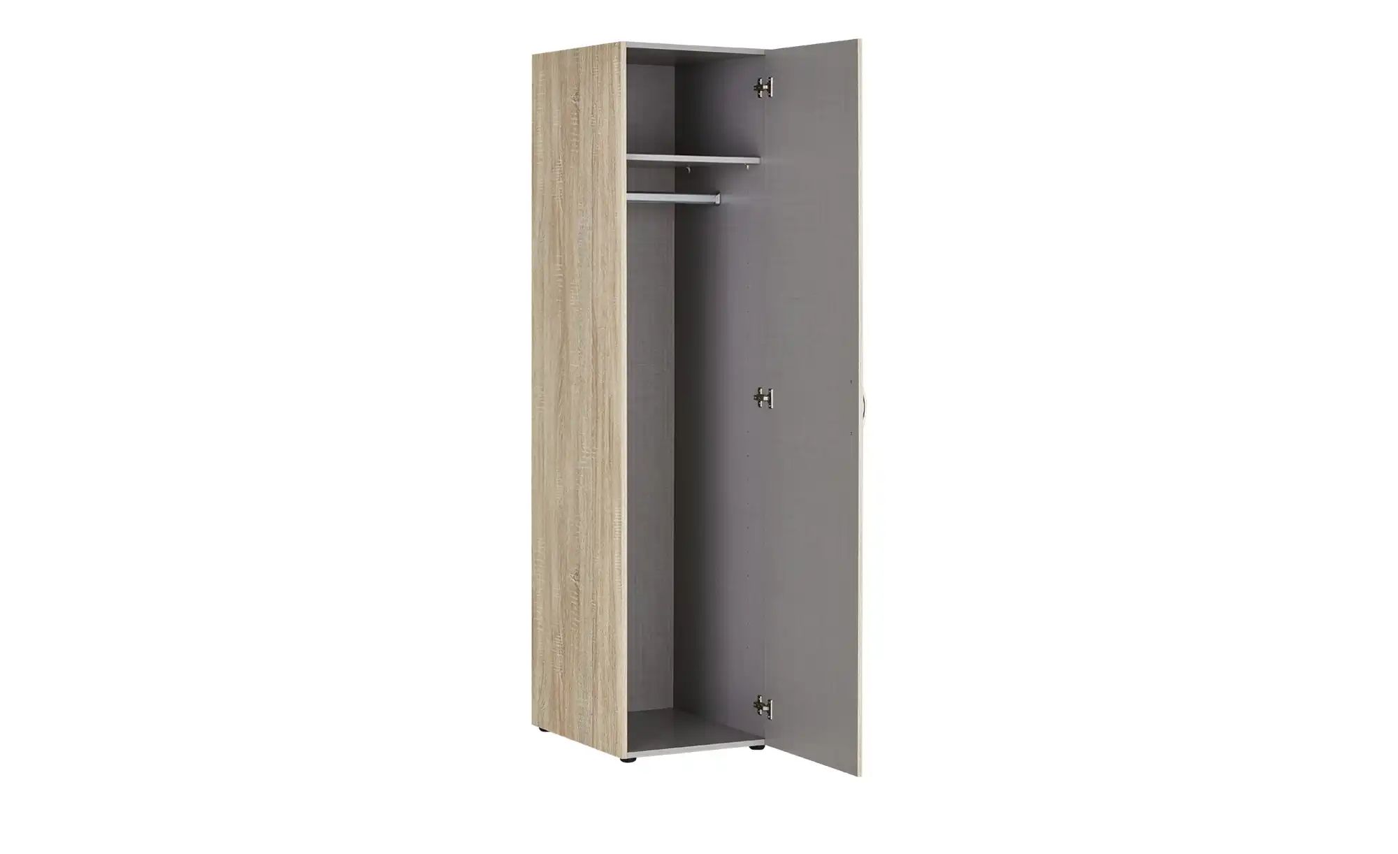 Schrank, 1-türig Multischrank-System | 30 cm, Eiche sägerau (Nachbildung)