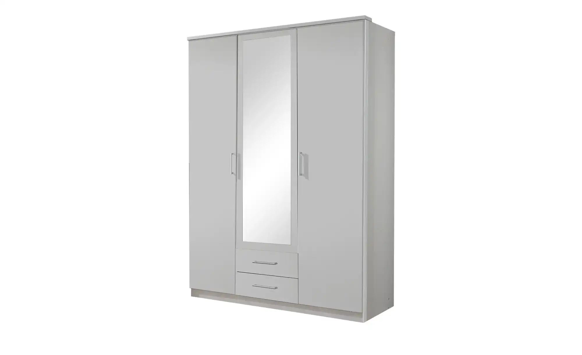 Kleiderschrank Osaka | weiß | Maße (cm): B: 135 H: 199 T: 58.0 Schränke > Kleiderschränke > Drehtürenschränke - Sconto Image