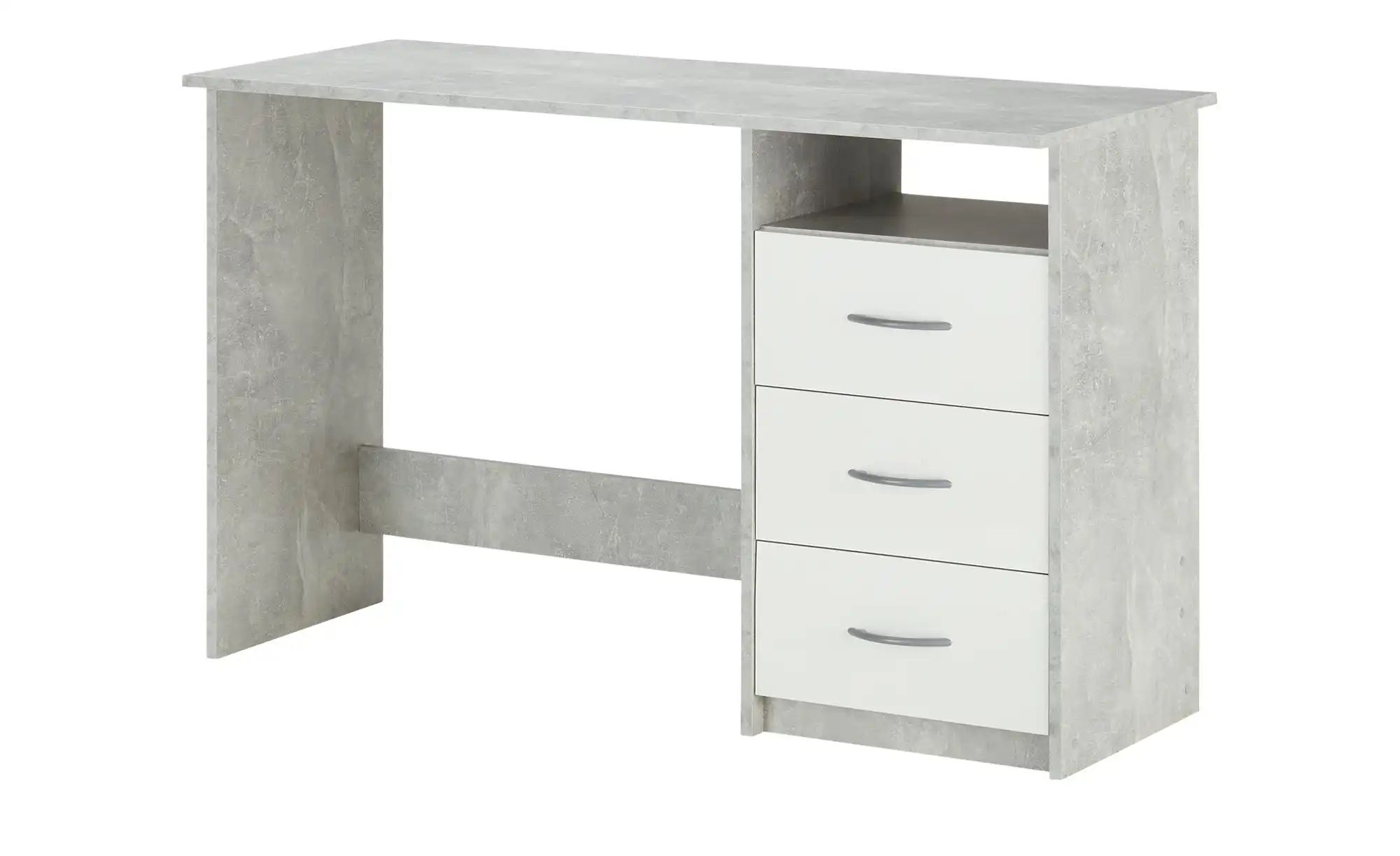 Schreibtisch Arno | grau | Maße (cm): B: 120 H: 77 T: 50.0 Büro > Bürotische > Schreibtische - Sconto