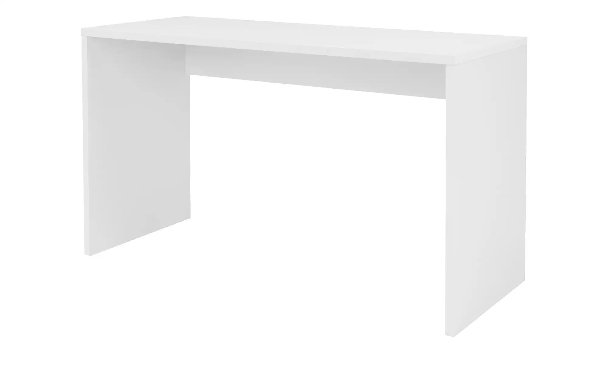 Schreibtisch Savona | weiß | Maße (cm): B: 130 H: 75 T: 55.0 Büro > Bürotische > Schreibtische - Sconto