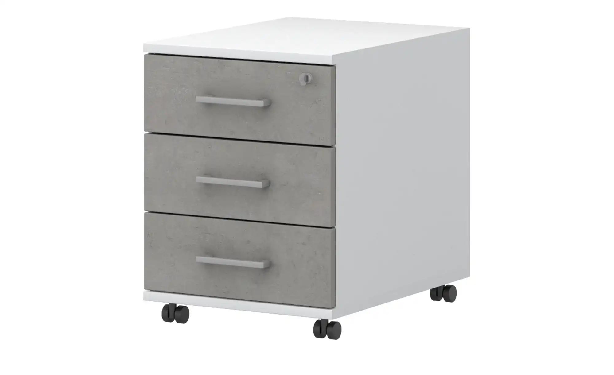 Rollcontainer Kasai | weiß | Maße (cm): B: 42,5 H: 55 T: 50.0 Büro > Rollcontainer - Sconto