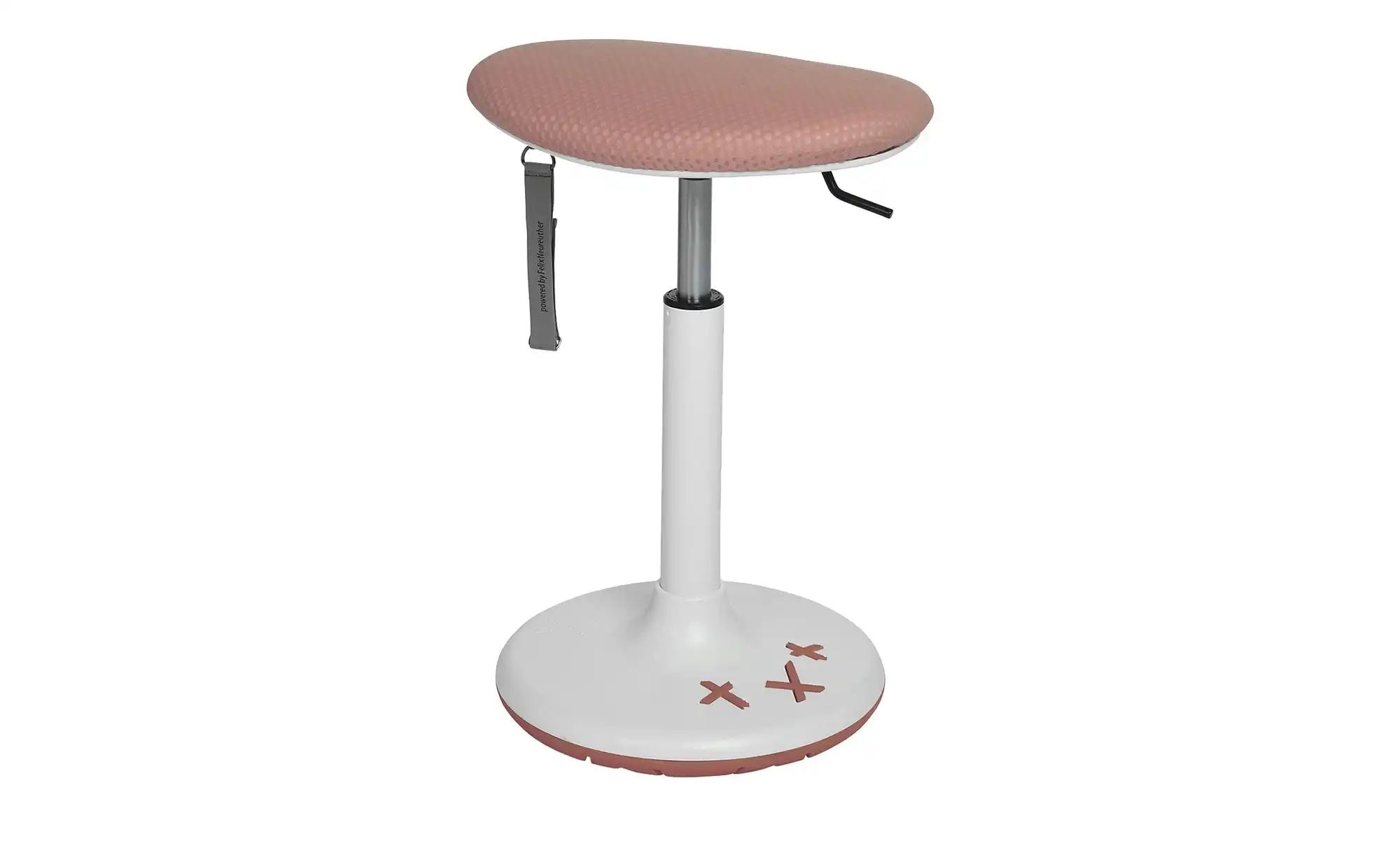 Sitness X Bürohocker Tiber | rosa/pink | Maße (cm): B: 38 H: 57 T: 38.0 Büro > Bürostühle > Bürohocker - Sconto