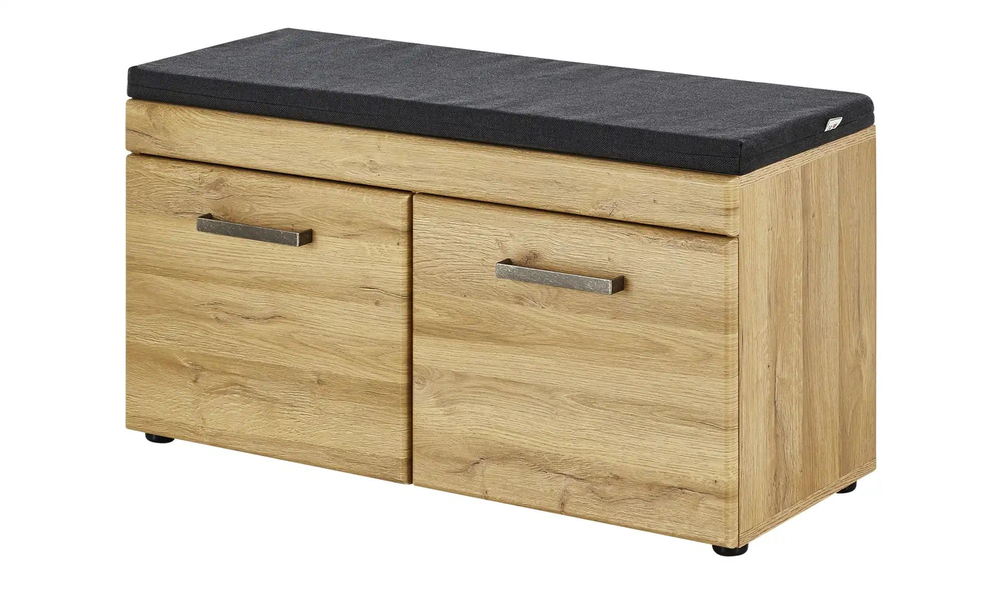 Garderobenbank Cochem | holzfarben | Maße (cm): B: 92,8 H: 47 T: 38.0 Flurmöbel > Garderobenbänke - Sconto Image