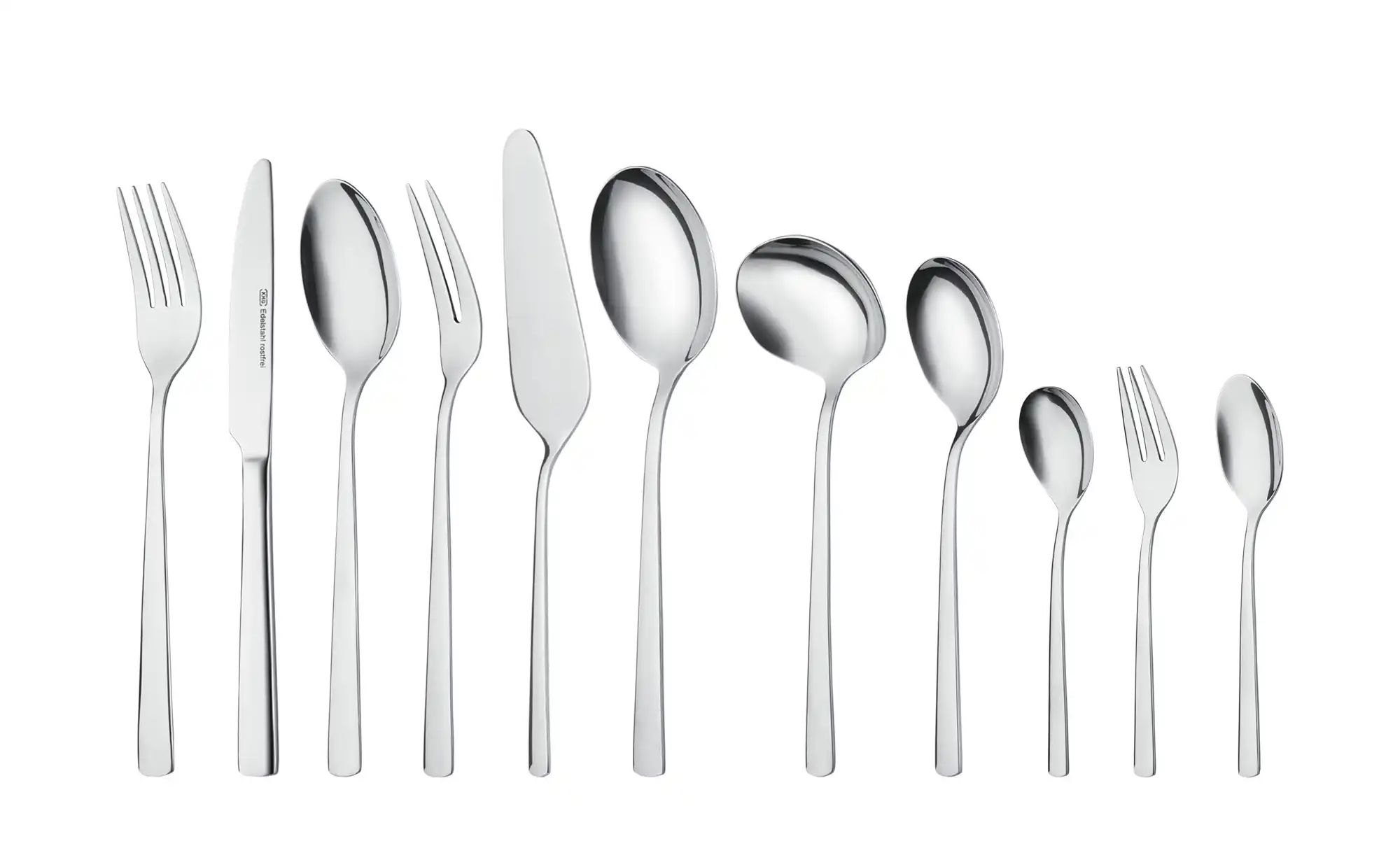 KHG Besteckset 68-teilig "710" | silber | Edelstahl Besteck > Bestecksets - Sconto