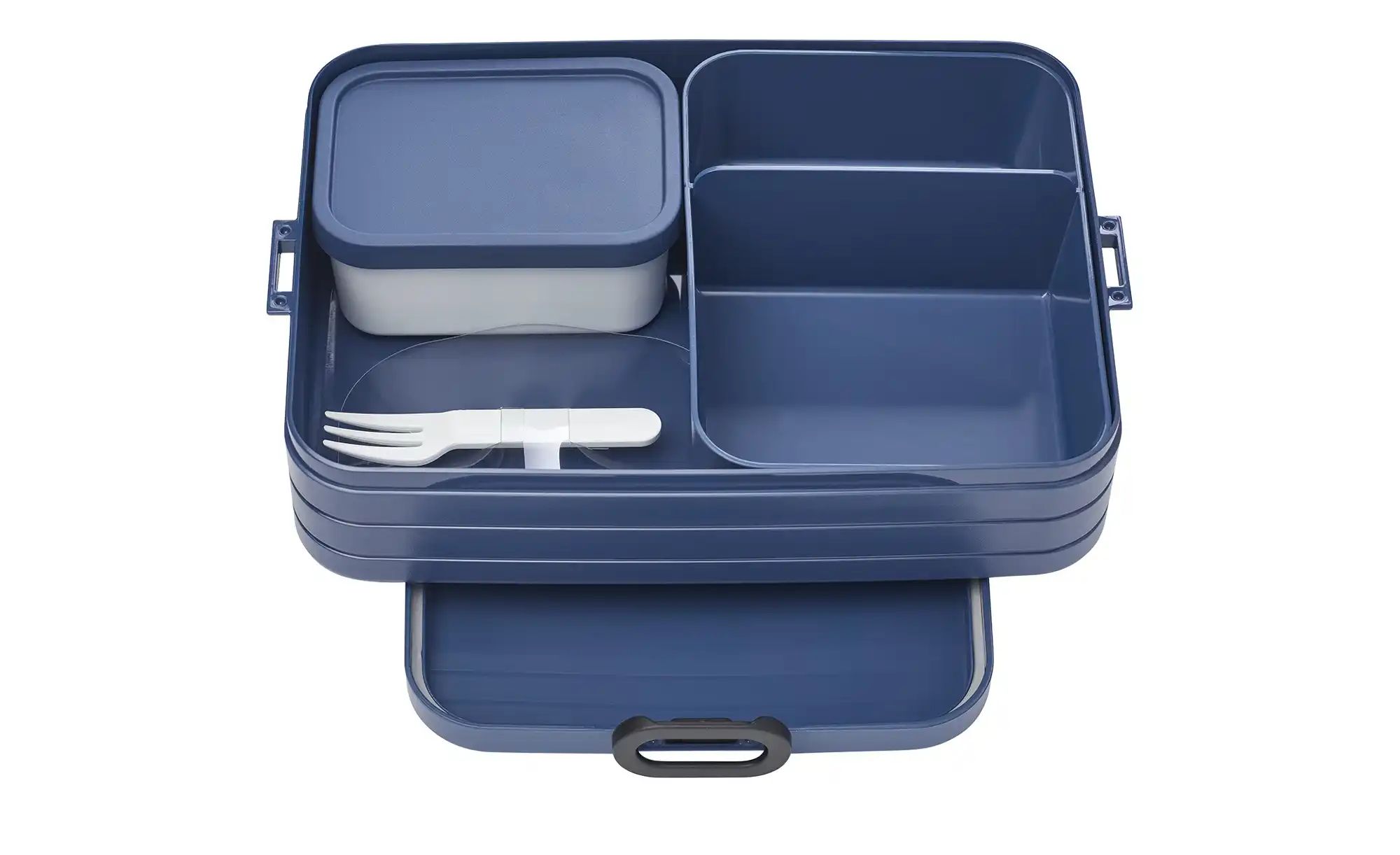 Mepal Bento-Lunchbox To Go  Take a break ¦ blau ¦ Kunststoff ¦ Maße (cm): B: 17 H: 6,5  –