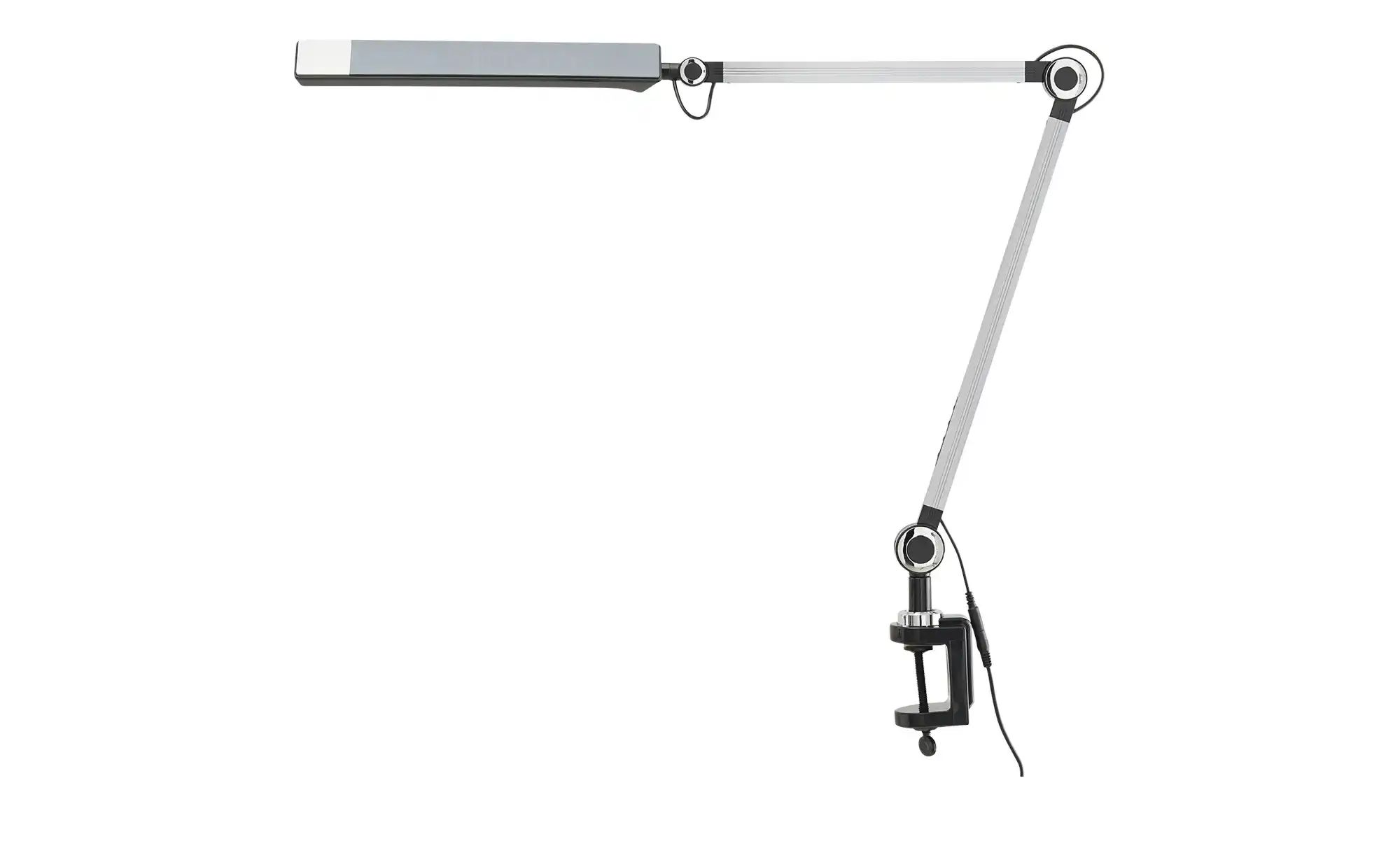 KHG LED Klemmleuchte 1-flammig | schwarz | Maße (cm): B: 70,3 H: 132,8 T: 66.7 Büro > Schreibtischlampen - Sconto Image