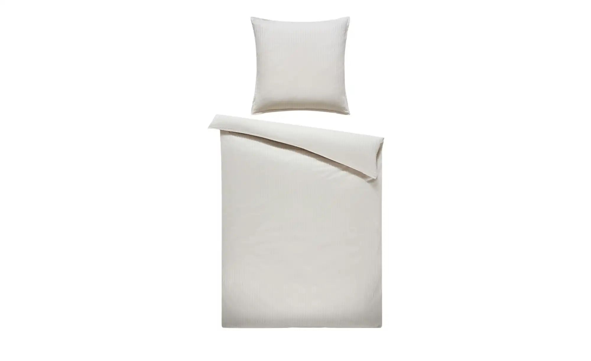 como Damast-Bettwäsche | beige | Maße (cm): B: 135 Bettwaren > Bettwäsche - Sconto Image