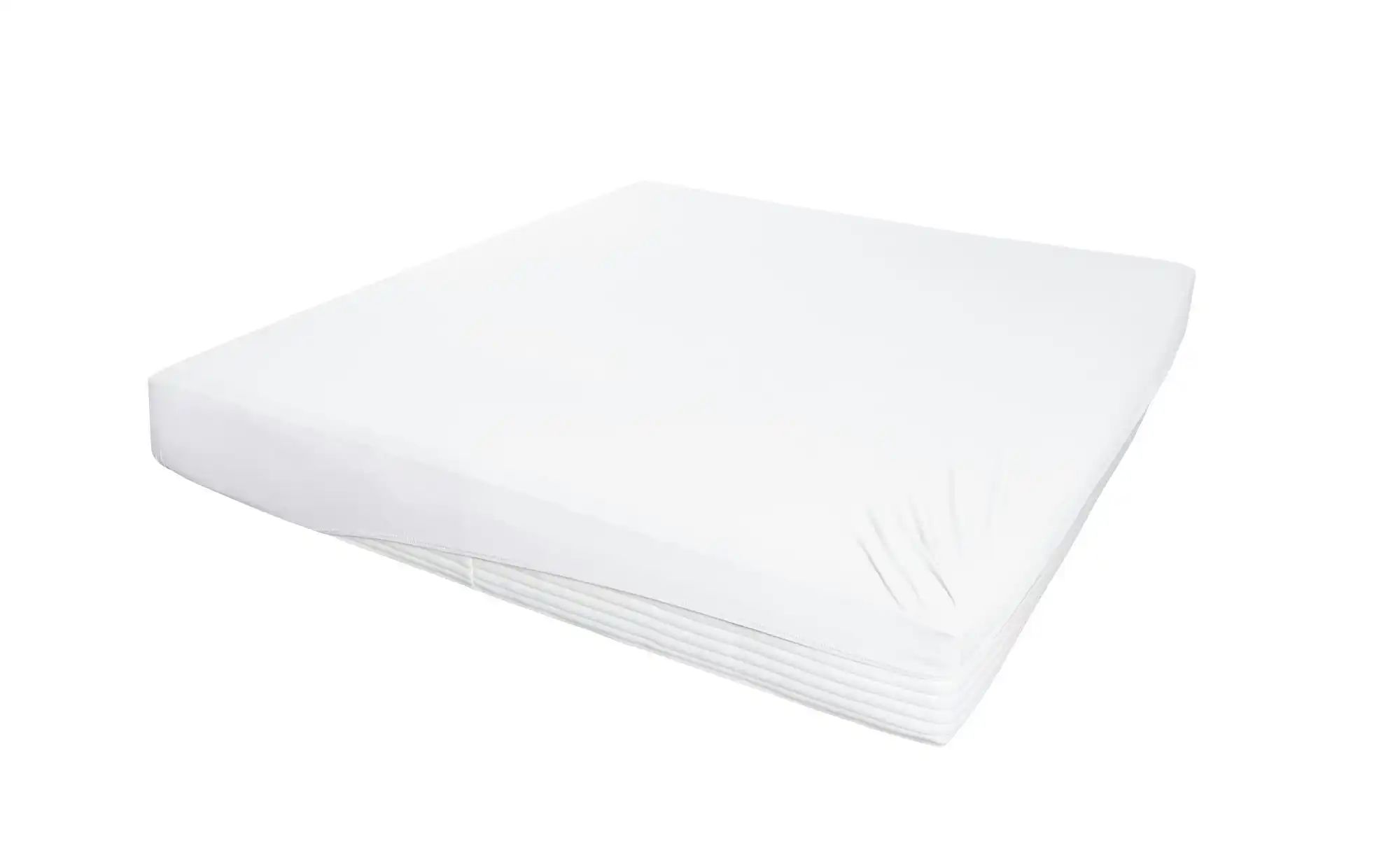 como Jersey-Elasthan Boxspringbetttuch | weiß | Maße (cm): B: 150 H: 26 Bettwaren > Bettlaken - Sconto Image